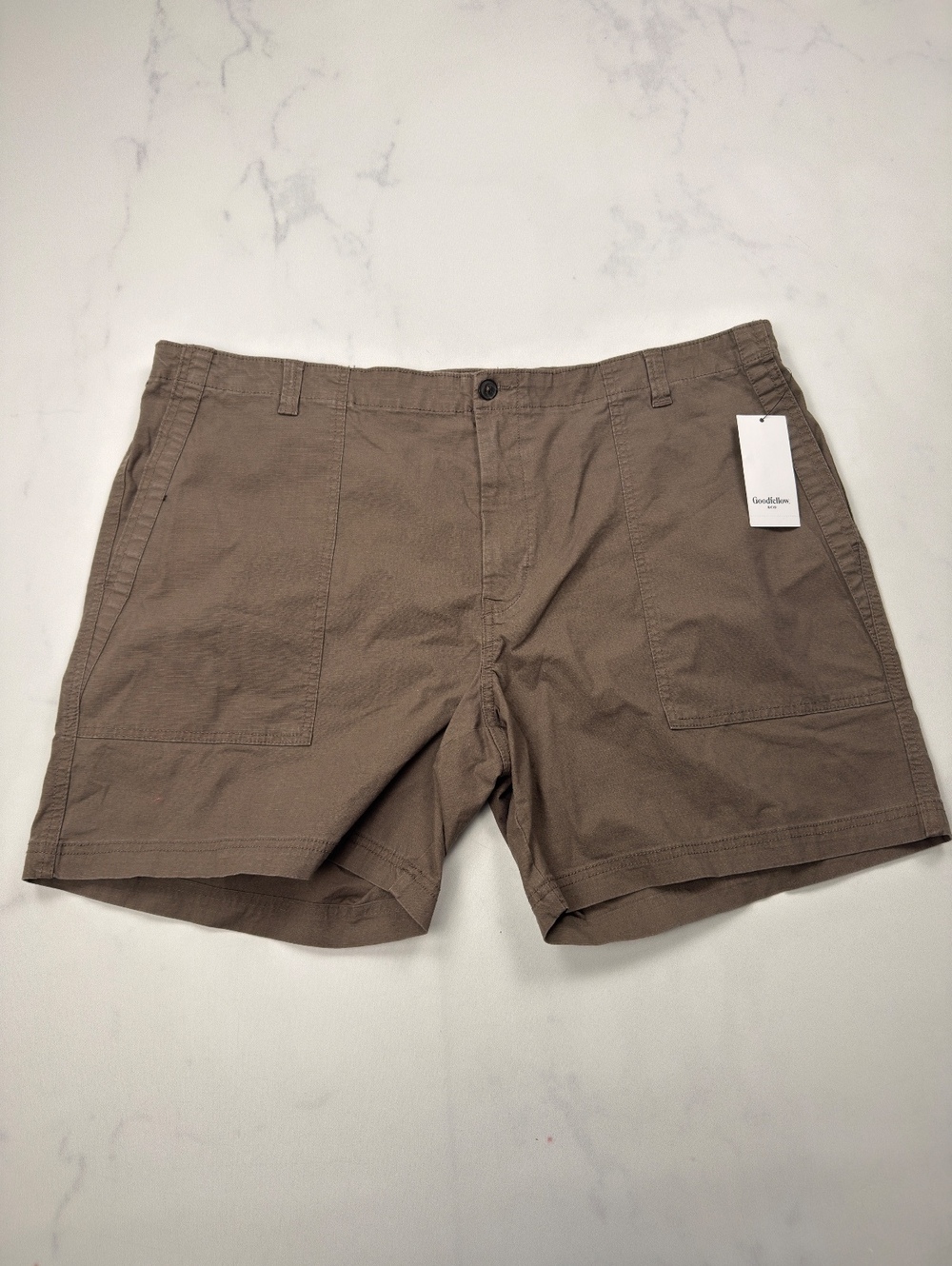 Goodfellow & Co Utility Shorts Brown Classic Workwear - Mens XXL NWT